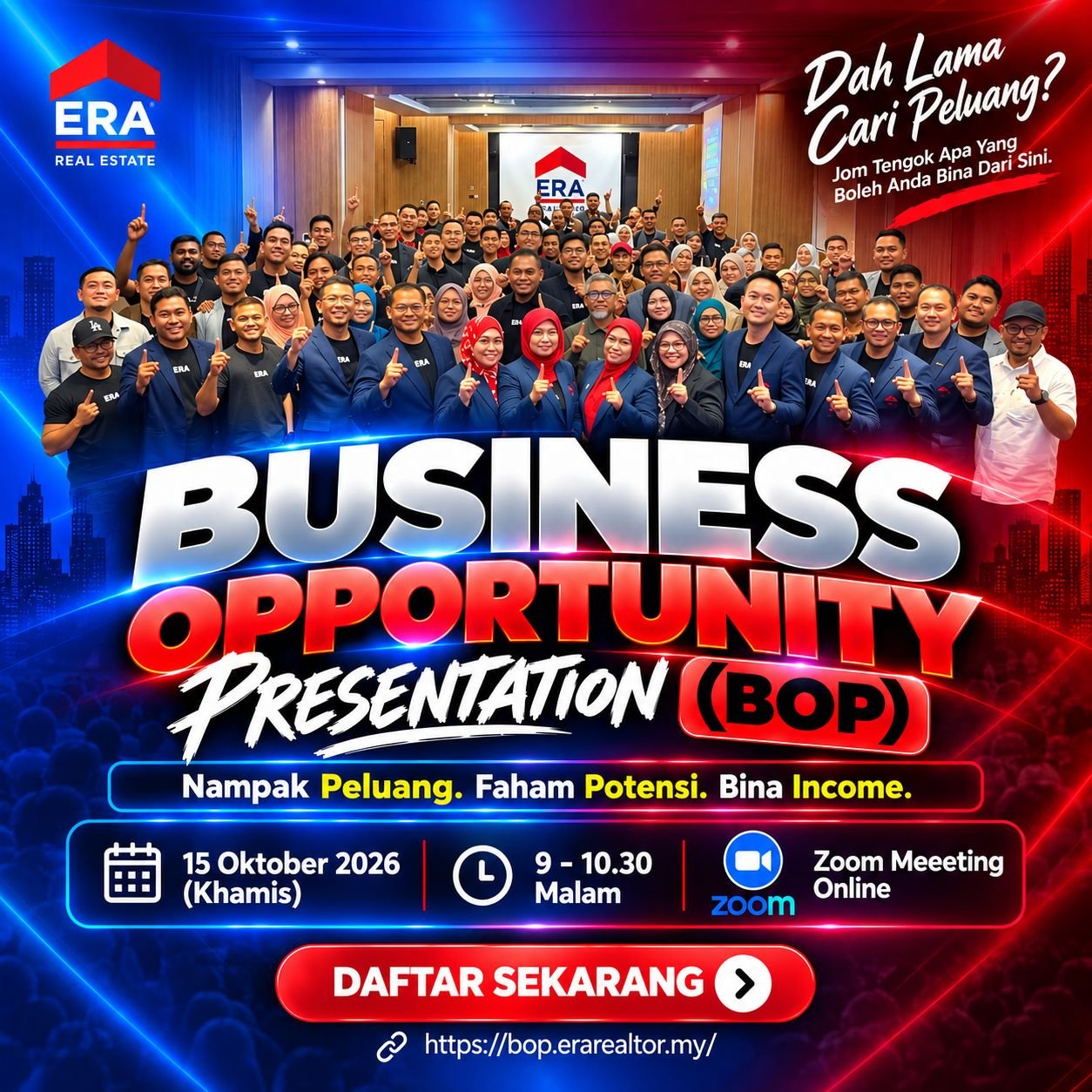 Poster Business Opportunity Presentation